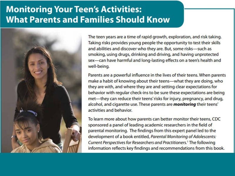 Monitoring Your Teen